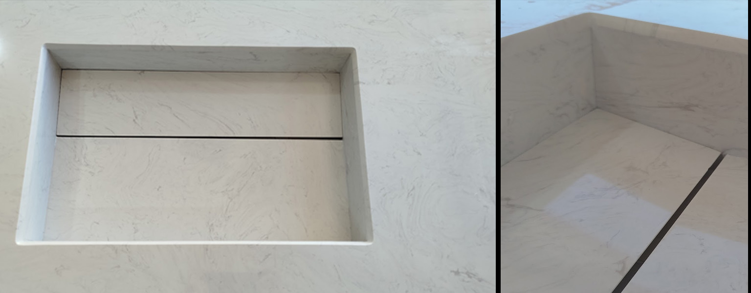 ENCIMERA CON LAVABO EN COMAPACTO VOLAKAS