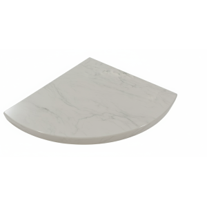 Repisa de esquina en micromármol