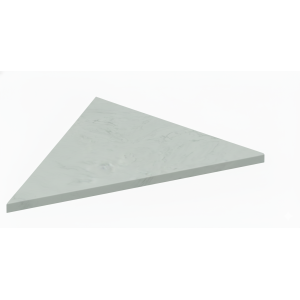 Repisa de esquina en micromármol